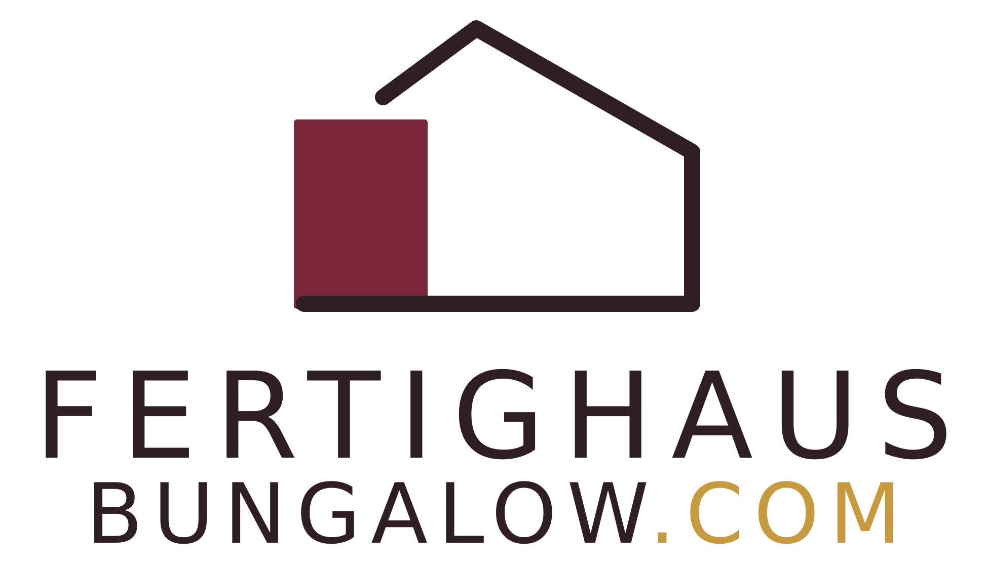 Fertighaus Bungalow Logo