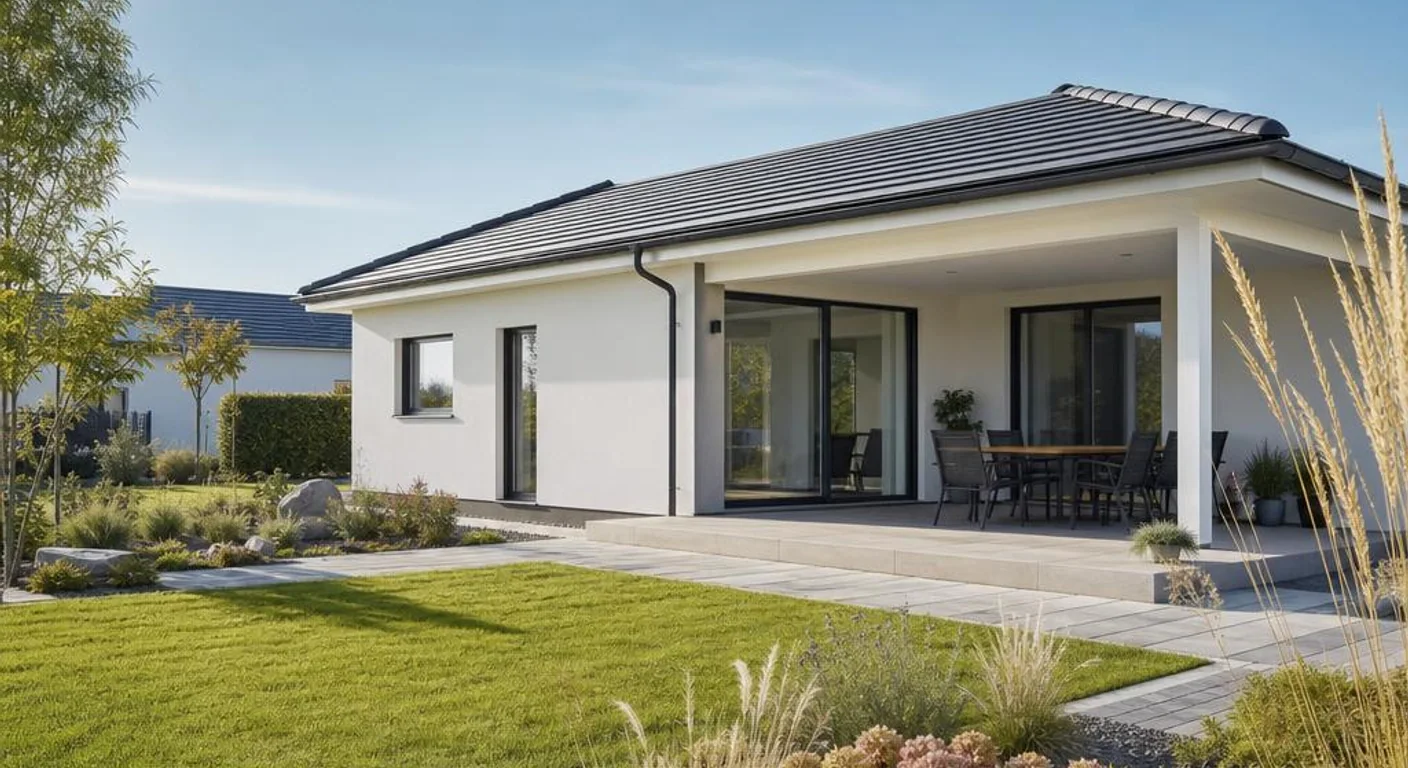 Hochwertiges Themenbild zu Fertighaus bauen: Modelle, Preise & Anbieter